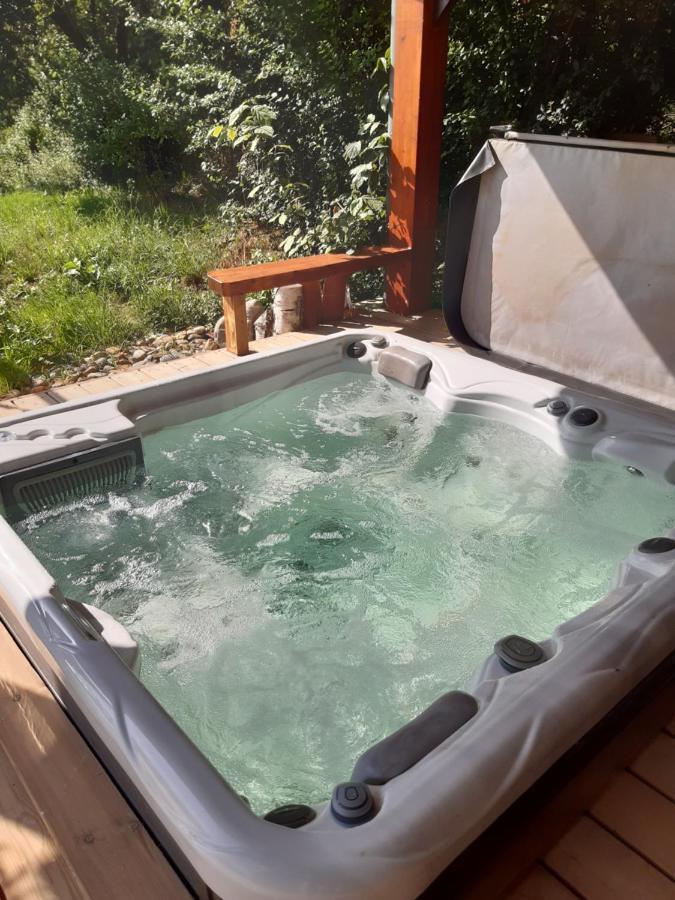 Chambre Double Avec Piscine Et Jacuzzi Bernadets-Debat Dış mekan fotoğraf